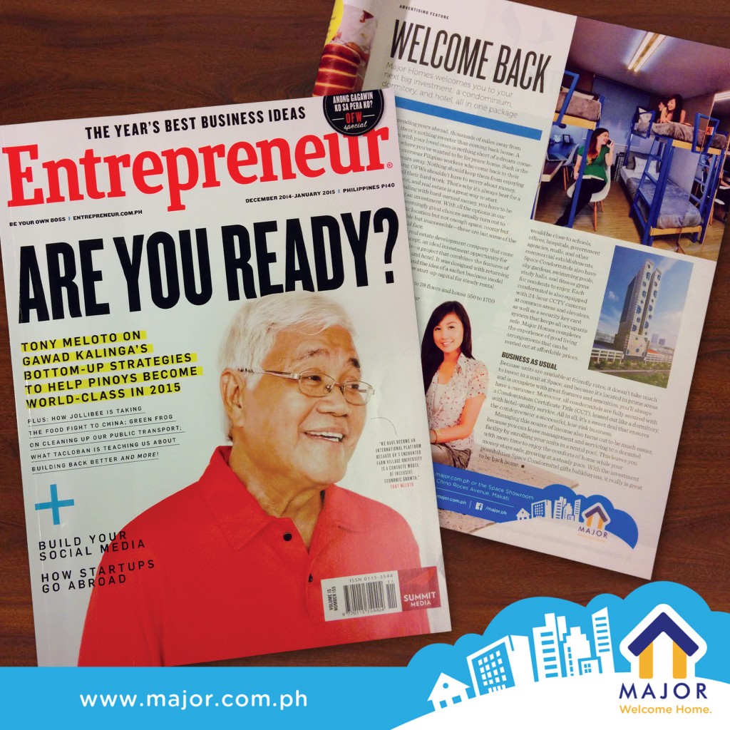 Entrepreneur December 2014 - January 2015 issue