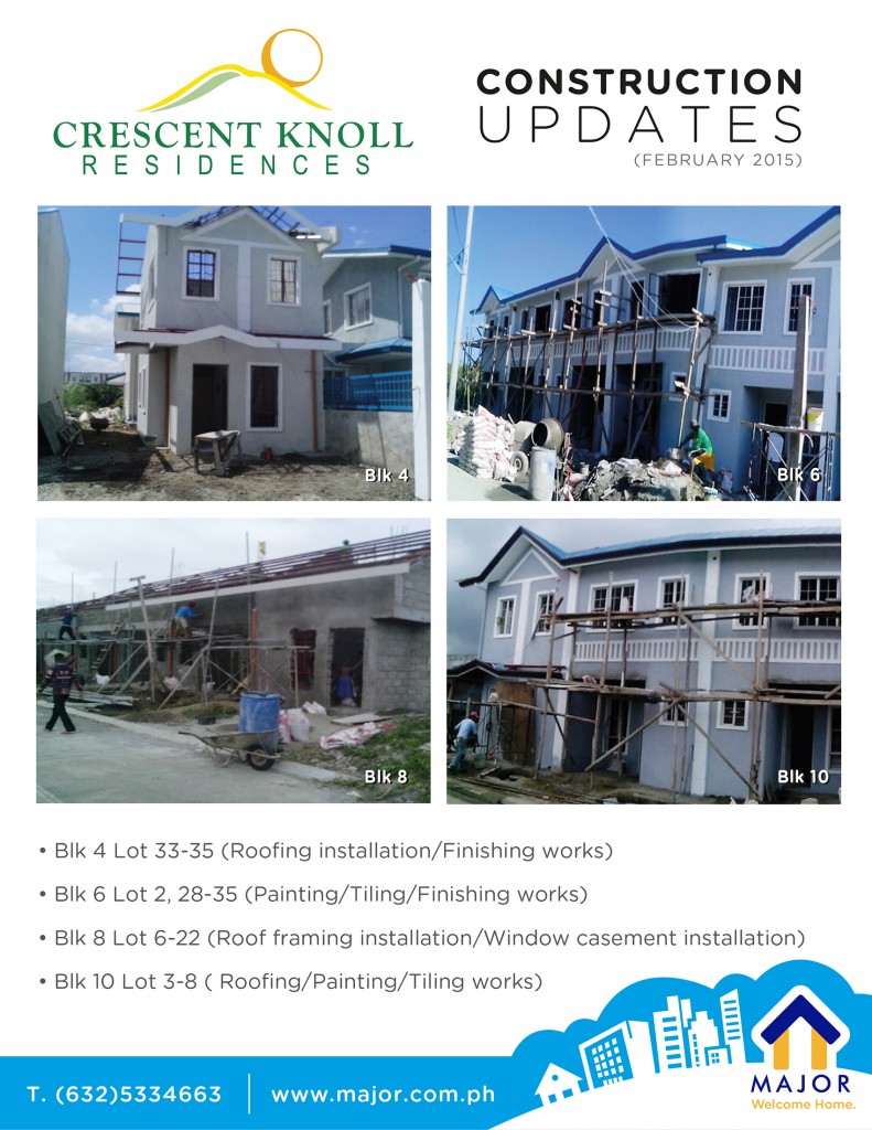 Crescent Knoll Residences (as of February 2015)